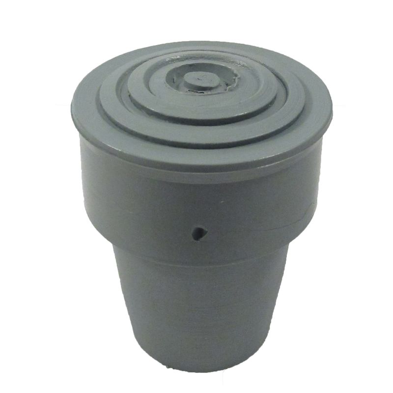 CSŐLÁBVÉG POLI-GUMI D20*55mm EXTRA VASTAG V.SZÜRKE MAGYAR MŰANYAG ZÁRÓELEMEK