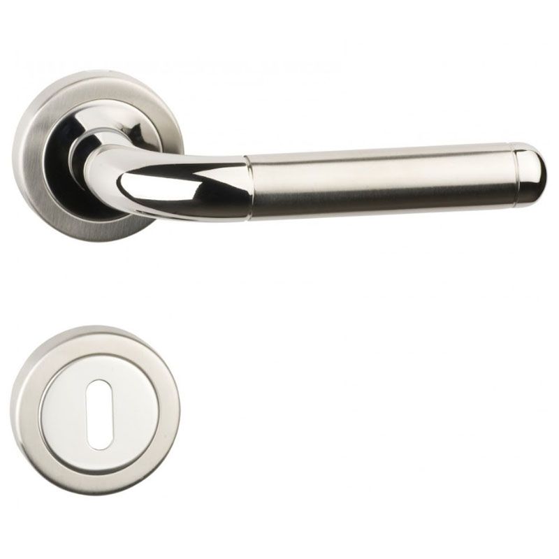 GIULIA KILINCSGARNITÚRA ROZETTÁS KULCSOS INOX MAESTRO 110ER231B63 AJTÓKILINCS GARNITÚRA BELTÉRI
