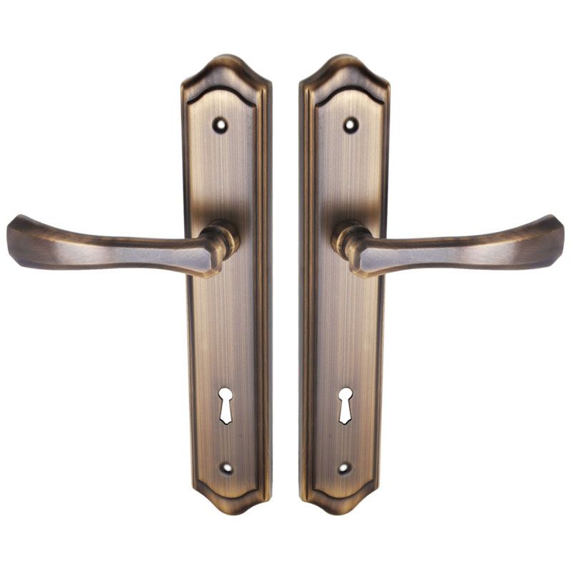 RIVIERA KILINCSGARNITÚRA 55mm KULCSOS SÚROLT BRONZ MAESTRO 113RIRI06114 AJTÓKILINCS GARNITÚRA BELTÉRI