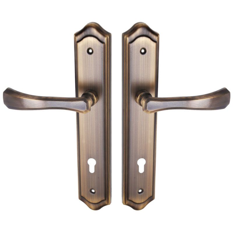 RIVIERA KILINCSGARNITÚRA 90mm CILINDERES SÚROLT BRONZ MAESTRO 113RIRI06224 AJTÓKILINCS GARNITÚRA BELTÉRI