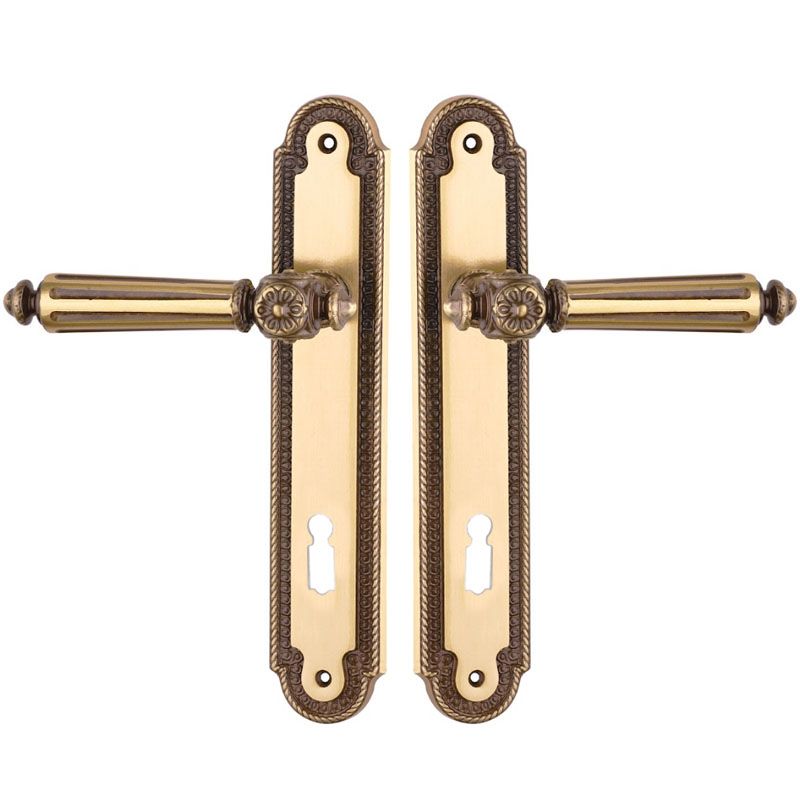 WIEN KILINCSGARNITÚRA 90mm KULCSOS ANTIK MAESTRO 103989824121 AJTÓKILINCS GARNITÚRA BELTÉRI