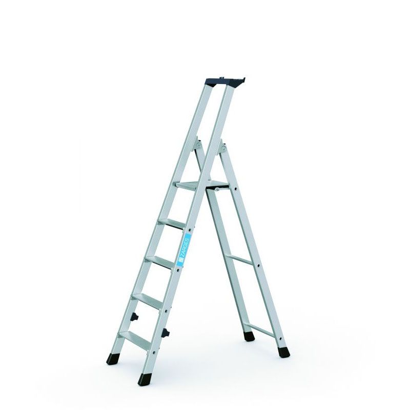 ZARGES 42455 HÁZTARTÁSI LÉTRA 5 FOKOS NOVA S (Z300) SZERSZÁMTARTÓVAL ALUMINIUM- ÉS FALÉTRÁK ZARGES 42455 HÁZTARTÁSI LÉTRA 5 FOKOS NOVA S (Z300) SZERSZÁMTARTÓVAL ALUMINIUM- ÉS FALÉTRÁK