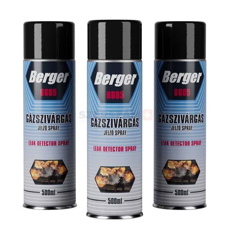 SZIVÁRGÁS VIZSGÁLÓ SPRAY 500ML BERGER 6605 SZERELÉSI, KARBANTARTÁSI ANYAG