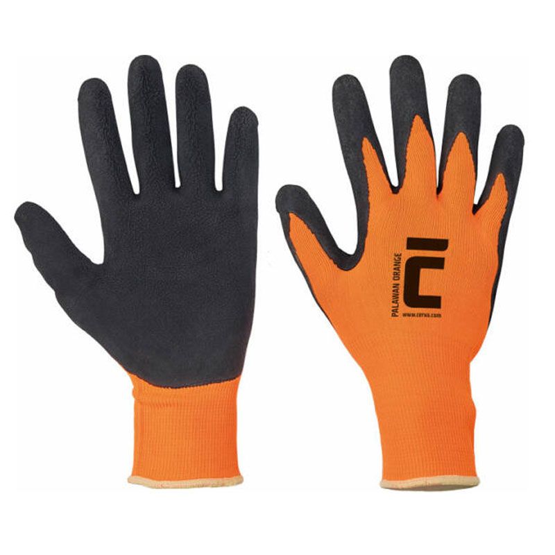 VÉDŐKESZTYŰ NYLON MÁRTOTT 10 PALAWAN NARANCS-FEKETE CERVA 0108007999100 VÉDŐKESZTYŰ NYLON MÁRTOTT 10 PALAWAN NARANCS-FEKETE CERVA 0108007999100