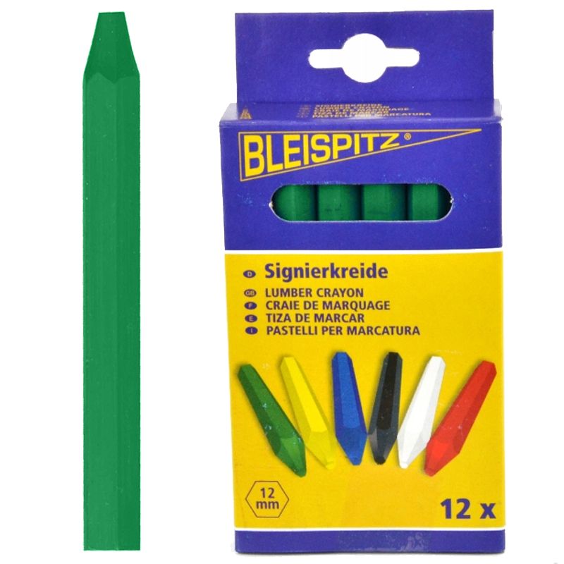 ZSÍRKRÉTA ZÖLD 12DB/CSOMAG BLEISPITZ 0181 020811-0389 JELÖLŐ ESZKÖZÖK