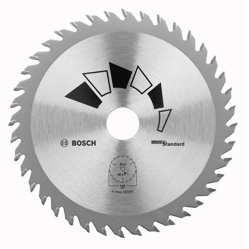 BOSCH 2609256821 KÖRFŰRÉSZTÁRCSA D190*30/40 FOG FÁHOZ STANDARD  GT WO H  KÖRFŰRÉSZ TÁRCSA