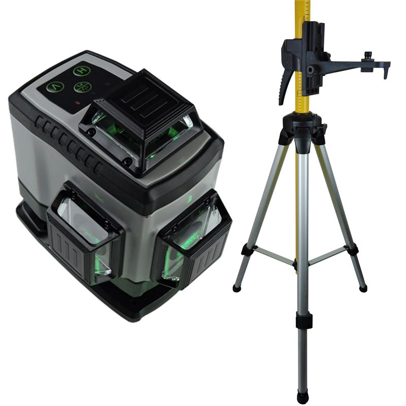 LÉZER SZINTEZŐ KÉSZLET 4D LÉZER + GLMO35 ÁLLVÁNY GREEN LINER GL4DMO35 MÉRŐESZKÖZÖK