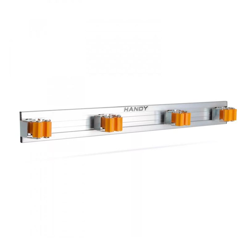 SZERSZÁMTARTÓ FALI 4 SLOT-OS UNIVERZÁLIS KERTI 48*5.5*4.5cm HANDY 57148B MŰHELYFELSZERELÉS