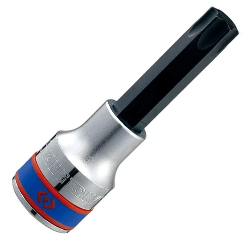 KING TONY 403345 UTOLSÓ DBOK DUGÓKULCS BEHAJTÓHEGY 1/2col 403345 TX45*80mm TORX-HOSSZÚ  SZERSZÁM-KULCSOK