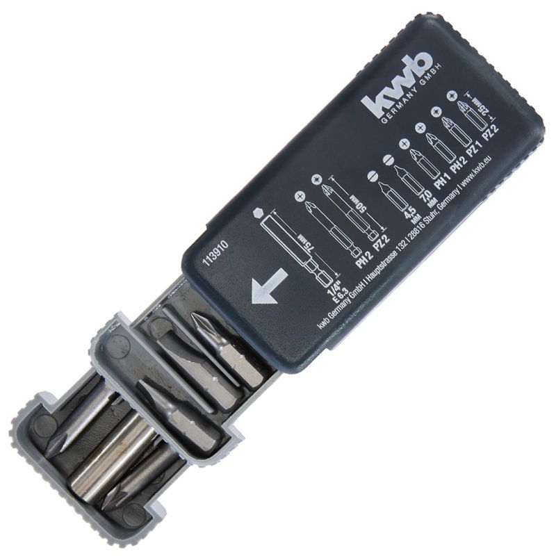 BEHAJTÓHEGY KÉSZLET 9DB-OS PH,PZ,HX,EH KWB 49113910 BIT ÉS BEHAJTÓ HEGYEK BEHAJTÓHEGY KÉSZLET 9DB-OS PH,PZ,HX,EH KWB 49113910 BIT ÉS BEHAJTÓ HEGYEK