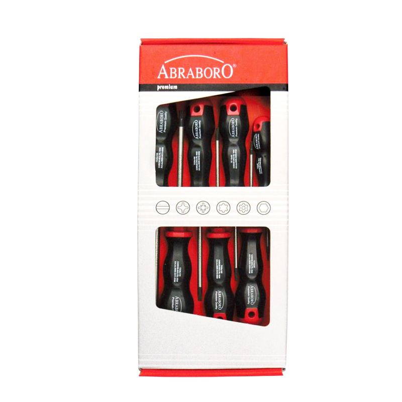CSAVARHÚZÓ KÉSZLET 07DB-OS T1 4db EH,2db PH,1db PZ IMPORT
