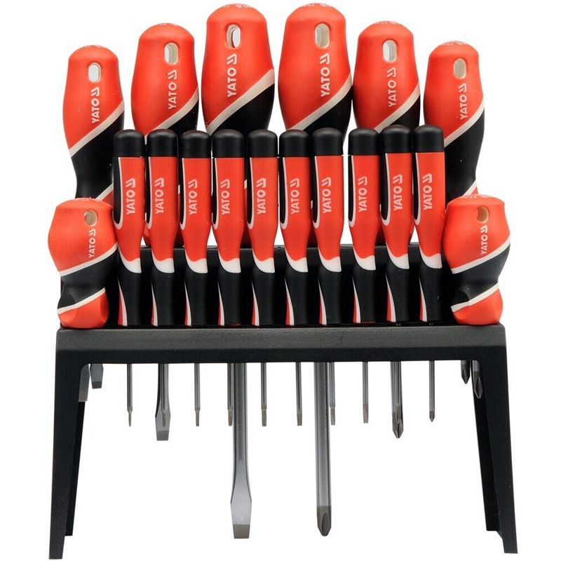 YATO 25982 CSAVARHÚZÓ KÉSZLET 18DB-OS /6EH,6PH,6TX/ YATO 25982 CSAVARHÚZÓ KÉSZLET 18DB-OS /6EH,6PH,6TX/