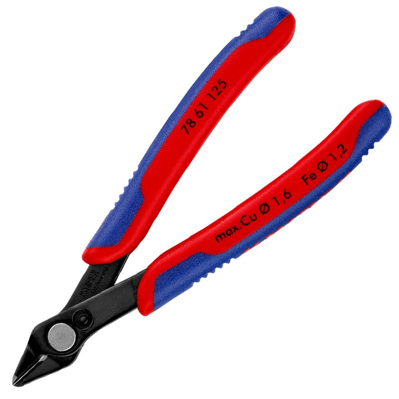 ELEKTRONIKAI FOGÓ 125mm OLDALCSÍPŐ KNIPEX 7861125 FOGÓK, CSIPESZEK ELEKTRONIKAI FOGÓ 125mm OLDALCSÍPŐ KNIPEX 7861125 FOGÓK, CSIPESZEK