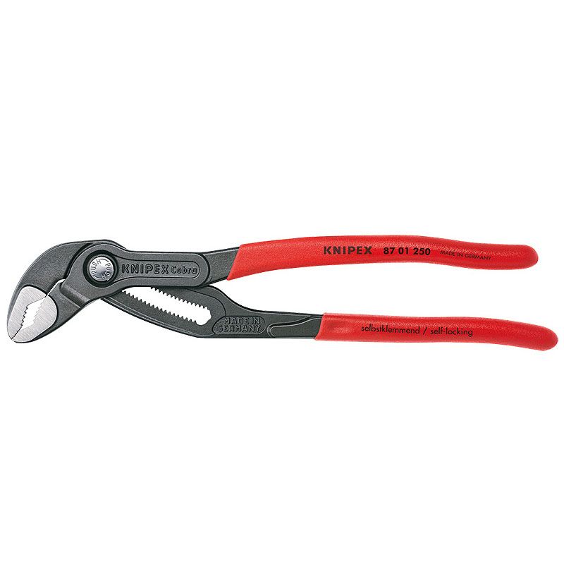 VÍZPUMPAFOGÓ 250mm COBRA AUTÓS KNIPEX 8701250 FOGÓK, CSIPESZEK VÍZPUMPAFOGÓ 250mm COBRA AUTÓS KNIPEX 8701250 FOGÓK, CSIPESZEK