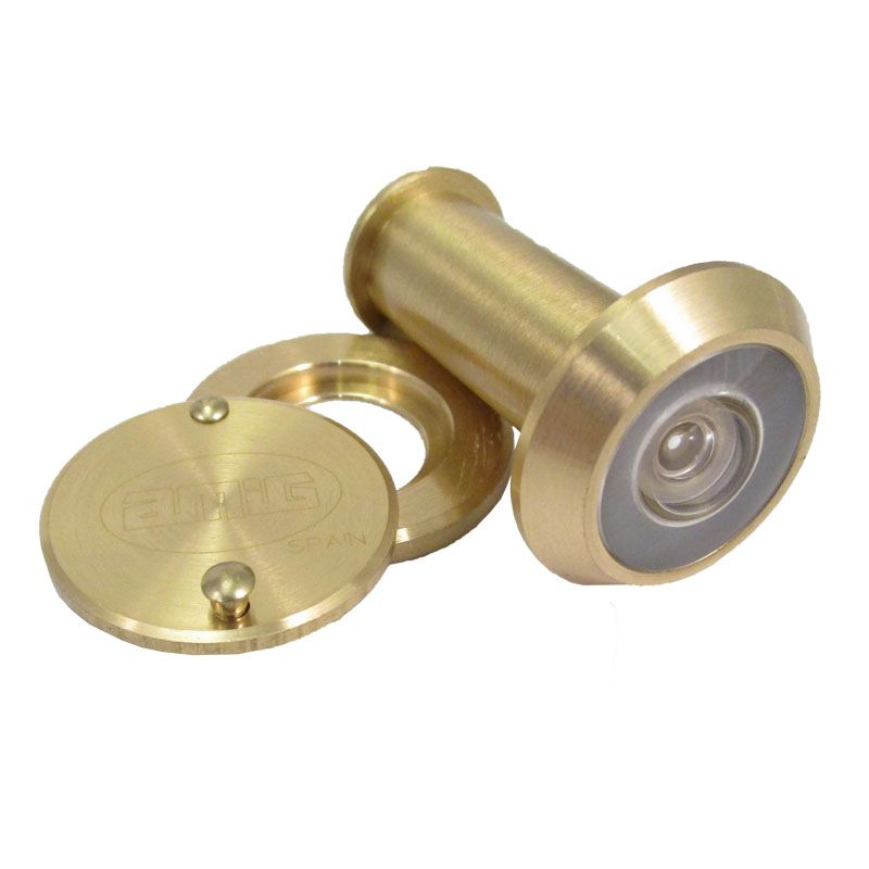 AJTÓKITEKINTŐ D16/35-60mm CSILLOGÓ SÁRGARÉZ MHA 163560LP AJTÓVASALAT