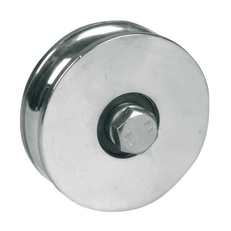 COMBI 400.120/20 TOLÓKAPUKERÉK TENGELYES D120 O HG. D20 PROFILHOZ  KAPUVASALAT
