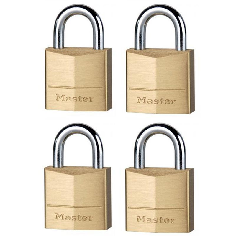 MASTERLOCK 130 EURQ LAKAT 30mm SR 4DB EGYZÁRLATÚ  LAKAT-LAKATPÁNT-LÁNC