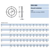 HÉZAGOLÓ ALÁTÉT D12*24*1.0 DIN 988 IMPORT ALÁTÉTEK