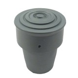 CSŐLÁBVÉG POLI-GUMI D20*55mm EXTRA VASTAG V.SZÜRKE MAGYAR MŰANYAG ZÁRÓELEMEK