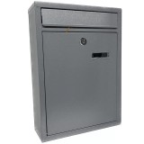 POSTALÁDA KÜLTÉRI 38*10,5*27cm SZÜRKE IMPORT MA004 POSTALÁDA, LEVÉLBEDOBÓ