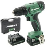 AKKUS FÚRÓ-CSAVAROZÓ 12V 2 DB AKKU 2.5AH, 38NM + TÖLTŐ HIKOKI DS12DA