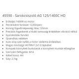 SAROKCSISZOLÓ 1400W D125mm AG 125/1400C HD F.F.GROUP 45590