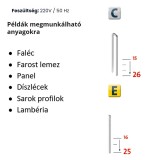 TŰZŐGÉP ELEKTROMOS J-165 EC(15-26mm C)(16-25mm E) NOVUS 031-0324