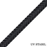 FONATOLT KÖTÉL UV STABIL D04 FEKETE POLIÉSZTER TB:310KG IMPORT KÖTÉL-ZSINÓR-ZSINEG-HEVEDER