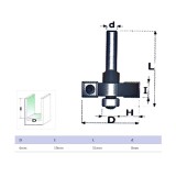 FELSŐMARÓ HORONY 8/D06.0 HSS FAIPARI 8-as befogó MASSIVETOOLS 000603C MARÁS