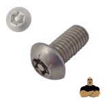 BIZTONSÁGI CSAVAR FGF M05*16 ISO 7380-1 A2 INOX TORX-CSAPOS IMPORT SPECIÁLIS KÖTŐELEMEK