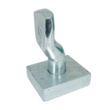 COMBI 349Z.24+348Z.24 KAPUFORGÁSPONT ALSÓ-TALPPAL D20 60*15mm HG. HEGESZTHETŐ  KAPUVASALAT