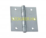 AJTÓZSANÉR 087.5*087.5mm INOX SZÖGL.-CSAPÁGYAS VAST:2.5mm MHA 480 3,5coll*3,5coll AJTÓVASALAT