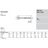 SASSZEG 02.0*040 DIN 94 HG. IMPORT BIZTOSÍTÓ ELEMEK