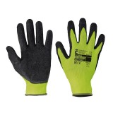 VÉDŐKESZTYŰ NYLON MÁRTOTT 8 PALAWAN SÁRGA-FEKETE CERVA 0108002999080