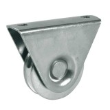 COMBI 410.100/20 TOLÓKAPUKERÉK VILLÁS D100 O HG. D20 PROFILHOZ  KAPUVASALAT