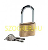 HOSSZÚKENGYELES LAKAT 7-50mm SÁRGARÉZ 2DB KULCCSAL MHA 7-50 LAKAT-LAKATPÁNT-LÁNC