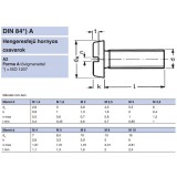 HFH CSAVAR M3*12 DIN 84 A2 INOX  METRIKUS CSAVAROK