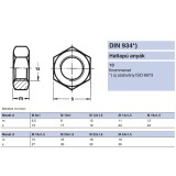 ANYA HATLAPÚ M18*1.50 DIN 934-10 NAT. IMPORT ANYACSAVAR
