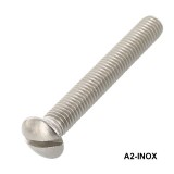 LFEH CSAVAR M4*40 DIN 964 A2 INOX UTOLSÓ DARABOK IMPORT RETRO METRIKUS CSAVAROK