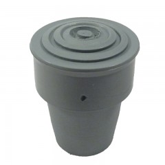 CSŐLÁBVÉG POLI-GUMI D20*37mm EXTRA VASTAG V.SZÜRKE MAGYAR MŰANYAG ZÁRÓELEMEK