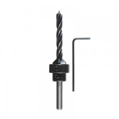 ELŐFÚRÓSZÁR D3mm/10 HSS PROFI MÉLYSÉGÜTKÖZŐVEL KWB 49513103 FAFÚRÓK