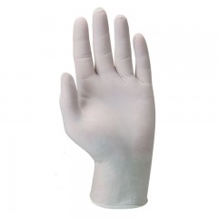 VÉDŐKESZTYŰ LATEX 12 EGÉSZSÉGÜGYI 100DB/CSOMAG IMPORT 5812 VÉDŐKESZTYŰ