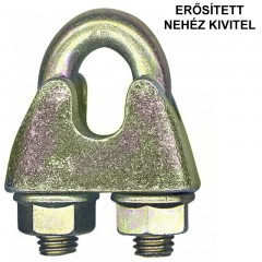 KÖTÉLSZORÍTÓ BILINCS D16 5/8c EN 13411-5 HG.U ALAK.ERŐSÍTETT IMPORT EMELÉSTECHNIKA TARTOZÉKOK