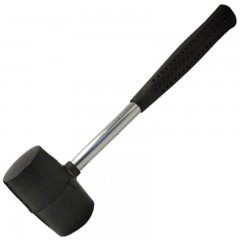 GUMIKALAPÁCS 0.25kg NYELEZETT FÉM NYÉLLEL IMPORT KALAPÁCS