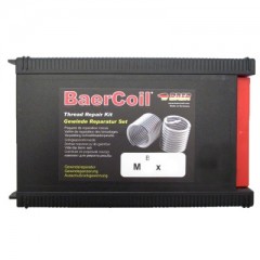MENETJAVÍTÓ KÉSZLET M18*1.5 5DB BETÉT+2DB SZERSZÁM BAERCOIL B4036 MENETKÉSZÍTŐ-JAVÍTÓ ESZKÖZÖK
