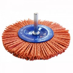 KÖRKEFE D100/6CSAP NYLON PIROS ANDERLON IMPORT DRÓTKORONGOK ÉS KEFÉK