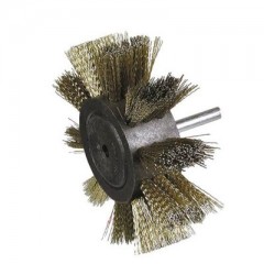 KÖRKEFE D100*06*0.3 BRONZ HULLÁMOS DRÓTTAL HIKOKI 751325 DRÓTKORONGOK ÉS KEFÉK