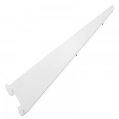 AMIG 8000/7085 POLCTARTÓ KONZOL 22cm BIANCO-FEHÉR FELSŐ KARMOKKAL  POLCTARTÓ