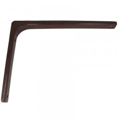 AMIG 2/968 POLCTARTÓ SAROK 125*125 BARNA ERŐSÍTETT TB:25KG  POLCTARTÓ