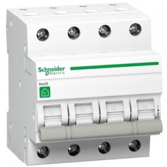ÁRAM-VÉDŐKAPCSOLÓ AC 4P 25A 30mA RESI9 SCHNEIDER R9R11425 SZERELÉSI ANYAGOK